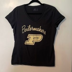 Purdue Boilermakers v neck